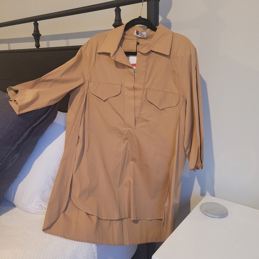 Super cute khaki tunic